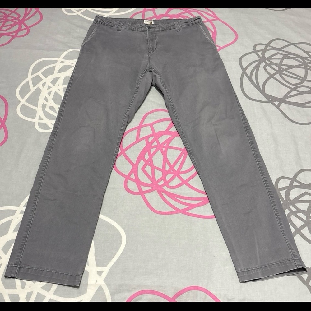 Dockers Light Grey Chino Pants - Picture 2 of 11